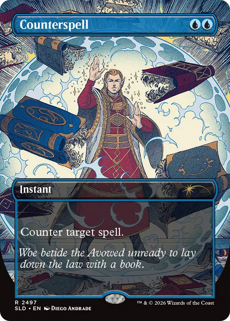 Counterspell (2497) [Secret Lair Drop Series] | Cards and Coasters CA