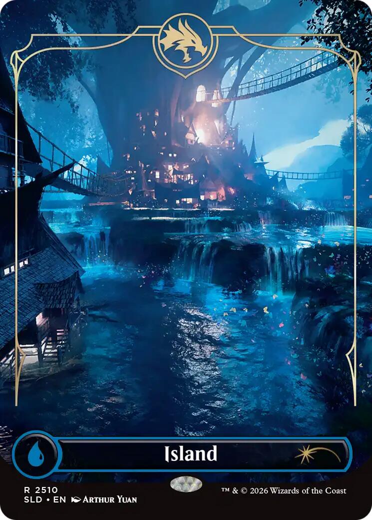 Island (2510) [Secret Lair Drop Series] | Cards and Coasters CA