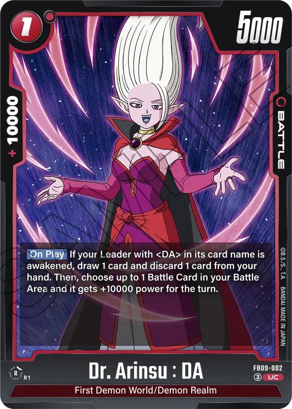Dr. Arinsu : DA [Dual Evolution] | Cards and Coasters CA