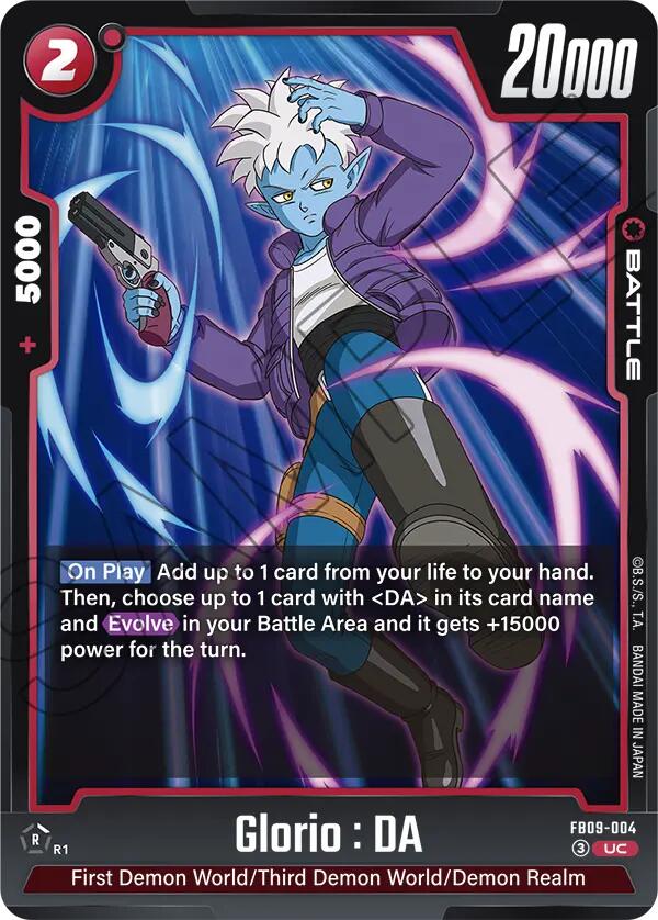 Glorio : DA [Dual Evolution] | Cards and Coasters CA