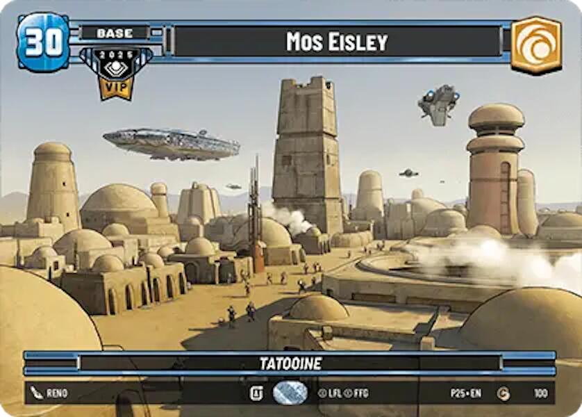 Mos Eisley (100) (Galactic Championship VIP) (100) [Organized Play Promos] | Cards and Coasters CA