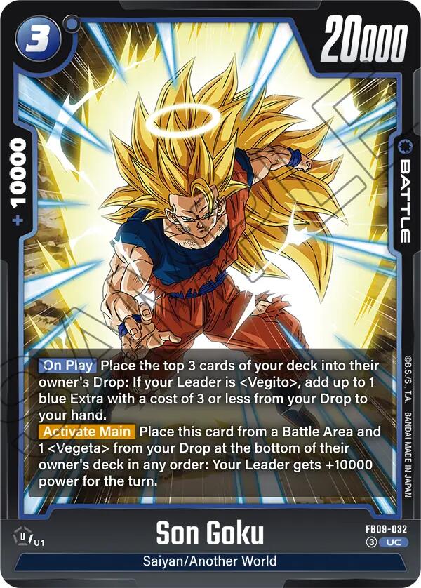 Son Goku (FB09-032) [Dual Evolution] | Cards and Coasters CA