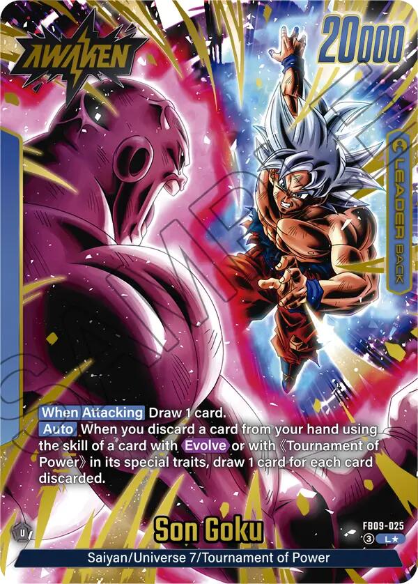 Son Goku (FB09-025) (Alternate Art) [Dual Evolution] | Cards and Coasters CA