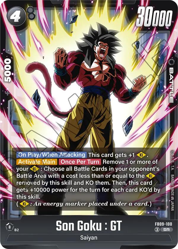 Son Goku : GT (FB09-100) [Dual Evolution] | Cards and Coasters CA