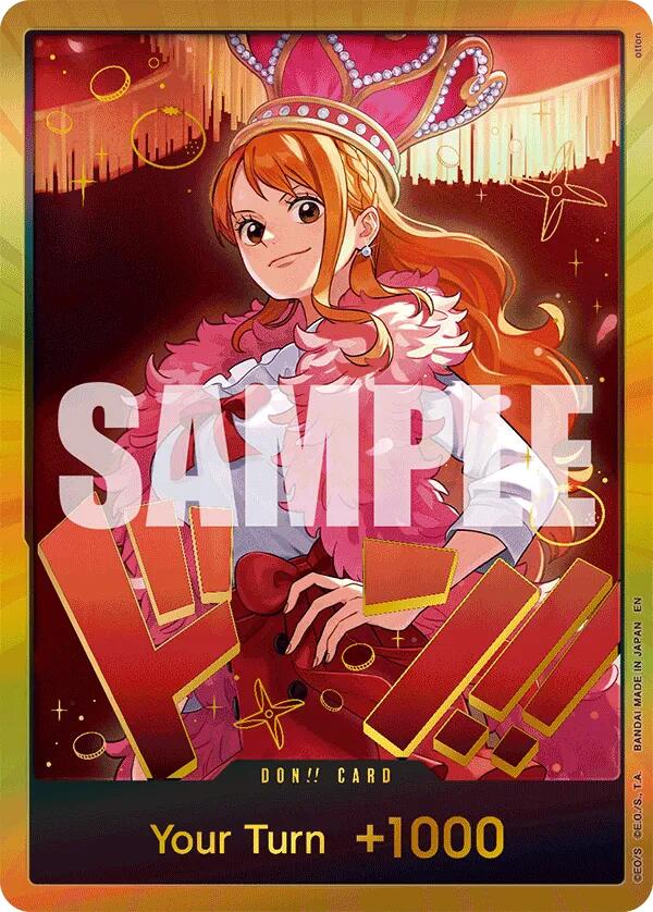 DON!! Card (Nami) (Gold) [Extra Booster: One Piece Heroines Edition] | Cards and Coasters CA