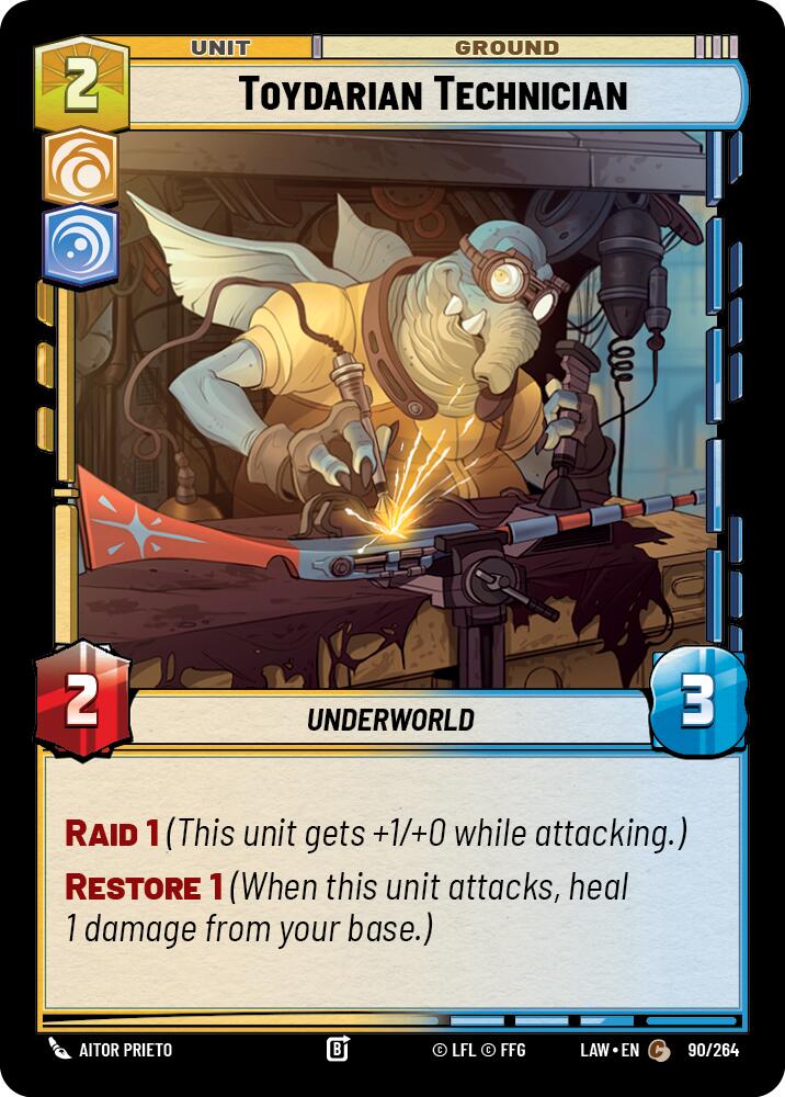 Toydarian Technician (90/264) (90/264) [A Lawless Time] | Cards and Coasters CA