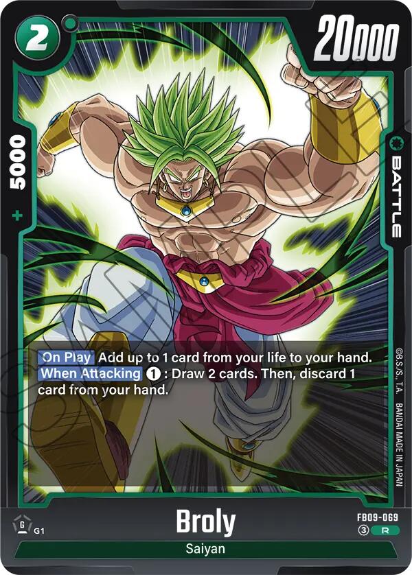 Broly [Dual Evolution] | Cards and Coasters CA