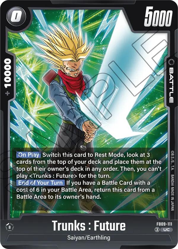 Trunks : Future [Dual Evolution] | Cards and Coasters CA