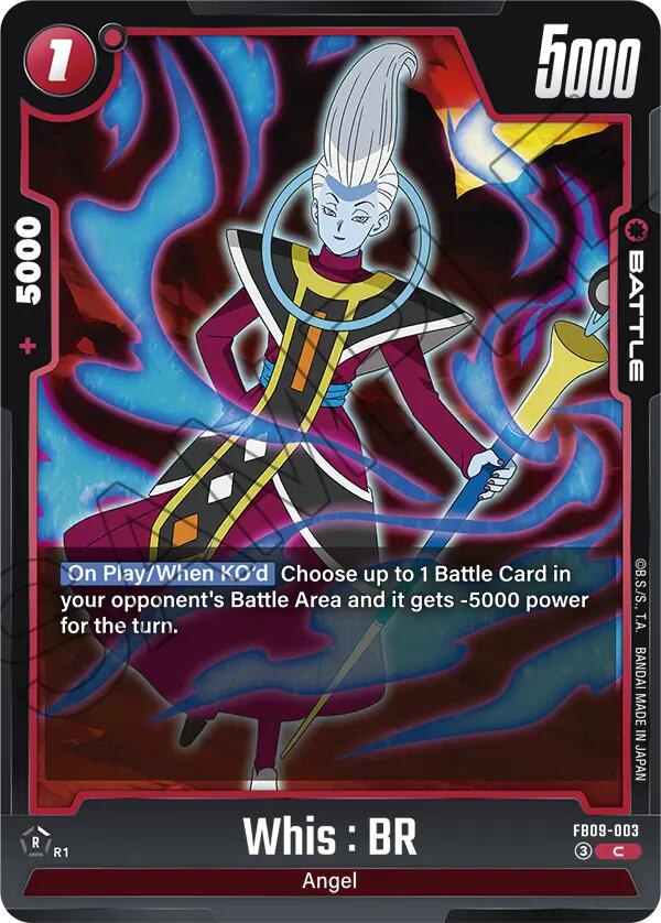 Whis : BR [Dual Evolution] | Cards and Coasters CA