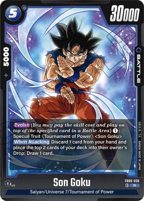 Son Goku (FB09-036) [Dual Evolution] | Cards and Coasters CA