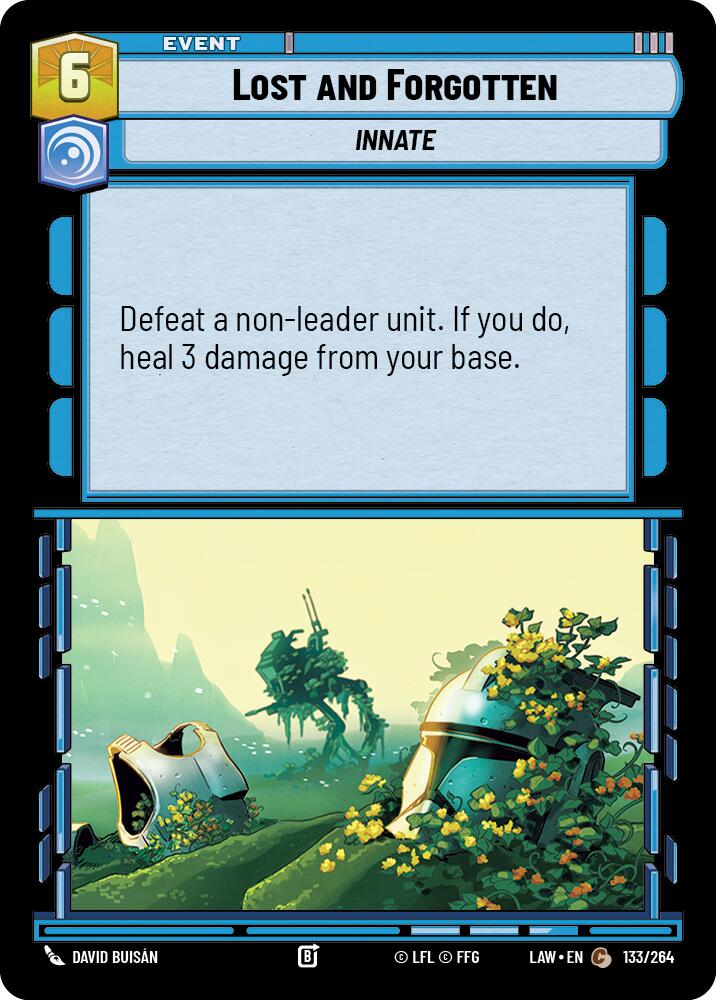 Lost and Forgotten (133/264) (133/264) [A Lawless Time] | Cards and Coasters CA