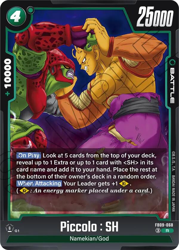 Piccolo : SH (FB09-068) [Dual Evolution] | Cards and Coasters CA