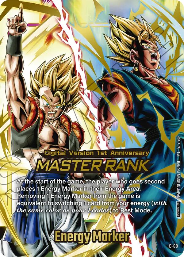 Energy Marker (E-69) (Master Rank Version) [Fusion World Energy Markers] | Cards and Coasters CA