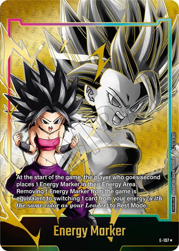 Energy Marker (E-107) (Gold) [Fusion World Energy Markers] | Cards and Coasters CA