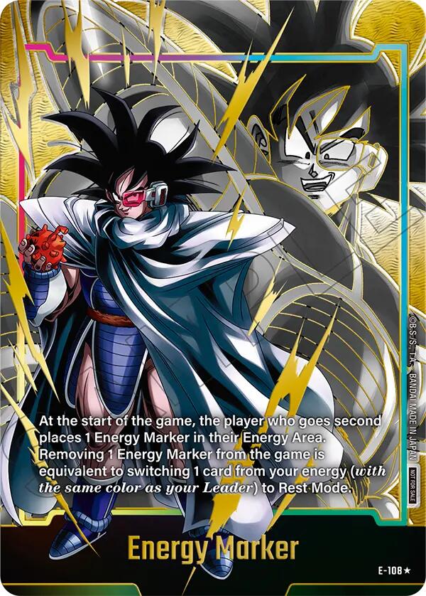 Energy Marker (E-108) (Gold) [Fusion World Energy Markers] | Cards and Coasters CA