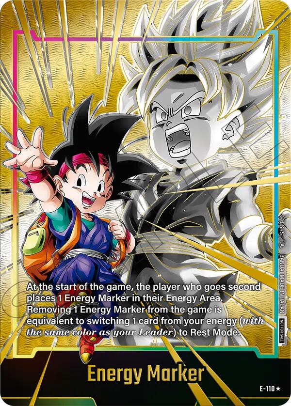 Energy Marker (E-110) (Gold) [Fusion World Energy Markers] | Cards and Coasters CA
