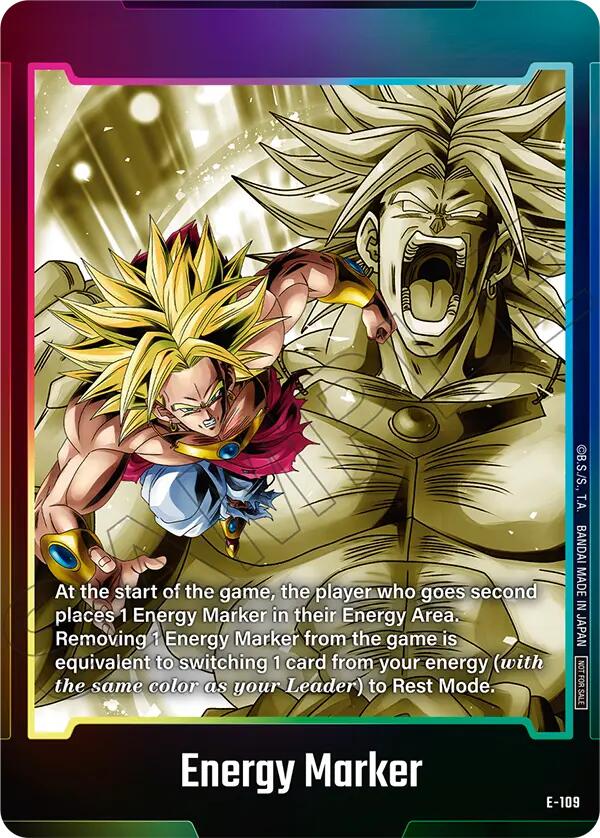 Energy Marker (E-109) [Fusion World Energy Markers] | Cards and Coasters CA