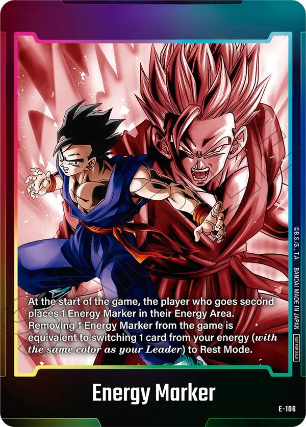 Energy Marker (E-106) [Fusion World Energy Markers] | Cards and Coasters CA
