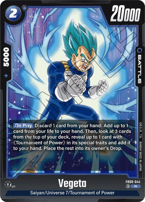 Vegeta (FB09-044) [Dual Evolution] | Cards and Coasters CA