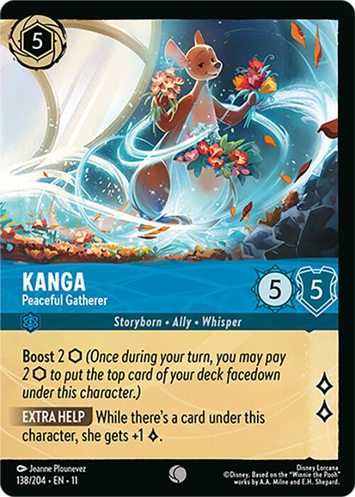 Kanga - Peaceful Gatherer (Foil) (138/204) [Winterspell] | Cards and Coasters CA