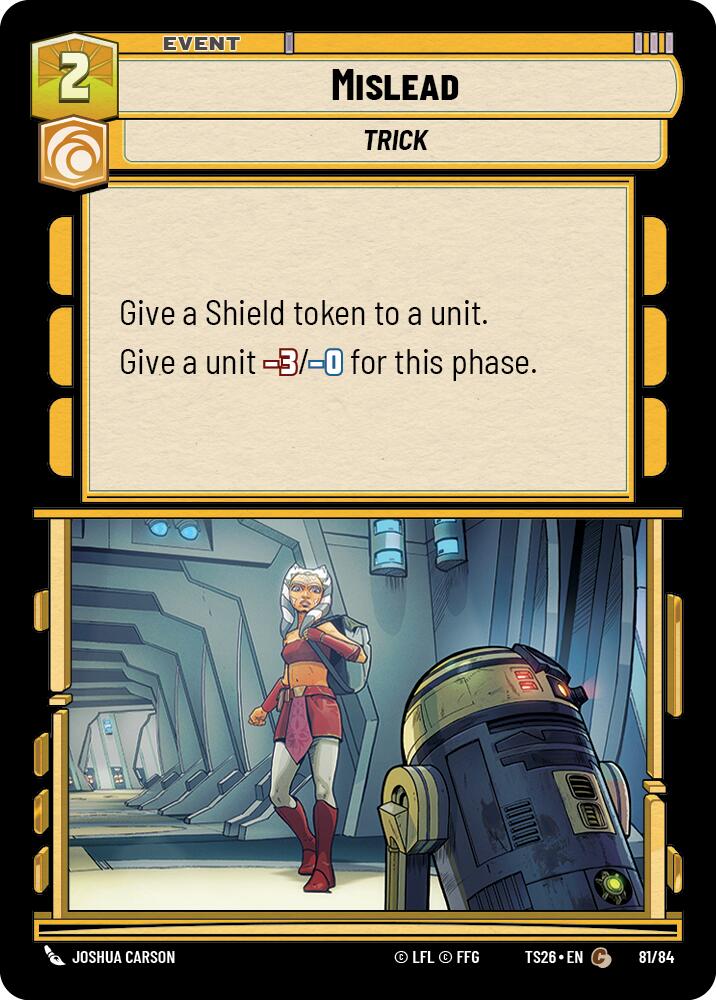 Mislead (81/64) (81/64) [Twin Suns] | Cards and Coasters CA
