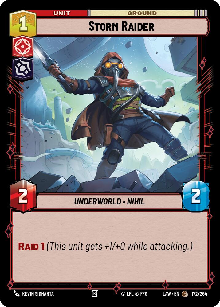 Storm Raider (172/264) (172/264) [A Lawless Time] | Cards and Coasters CA