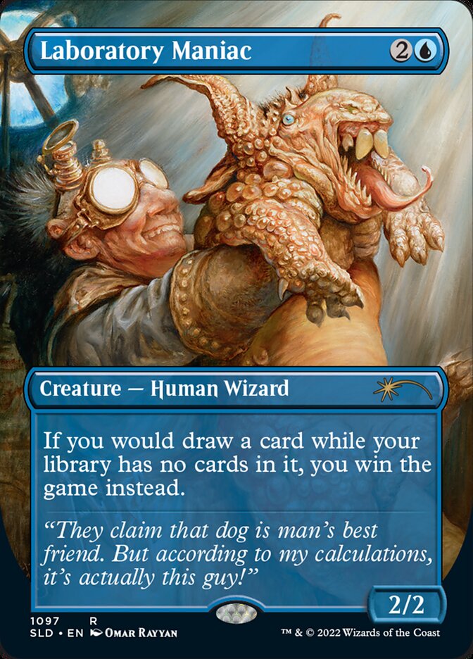Laboratory Maniac (Borderless) [Secret Lair Drop Series] | Cards and Coasters CA
