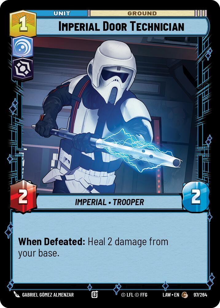Imperial Door Technician (97/264) (97/264) [A Lawless Time] | Cards and Coasters CA