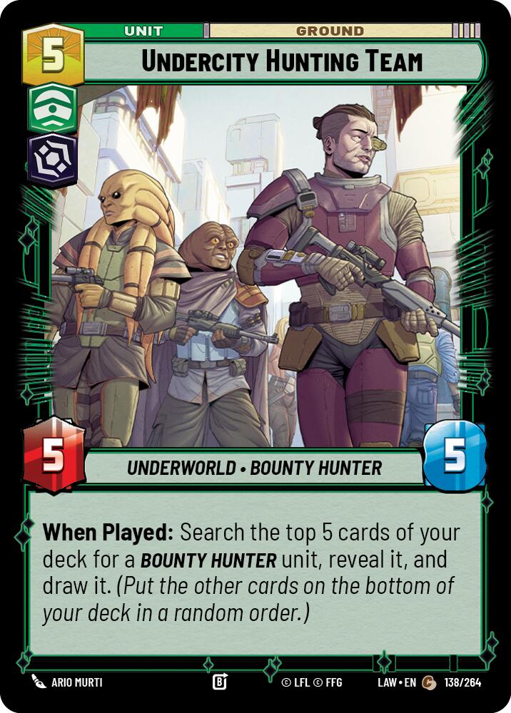 Undercity Hunting Team (138/264) (138/264) [A Lawless Time] | Cards and Coasters CA
