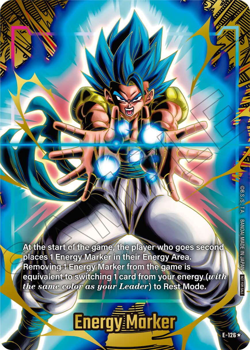 Energy Marker (E-126) (Gold) [Fusion World Energy Markers] | Cards and Coasters CA