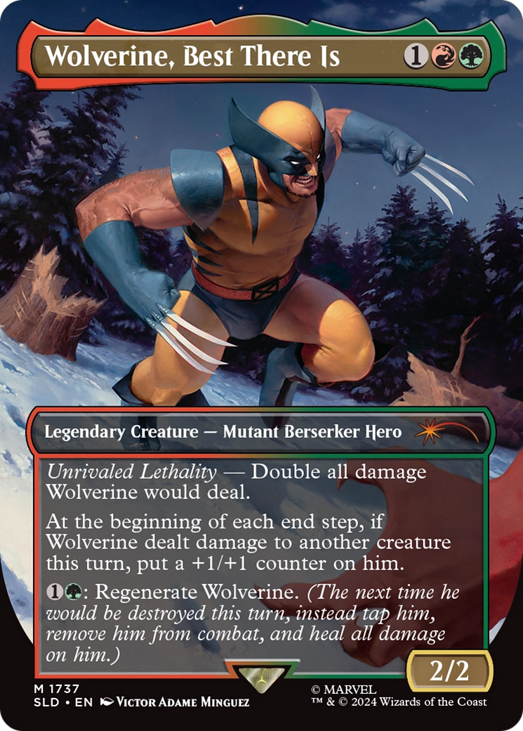 Wolverine, Best There Is [Secret Lair Drop Series] | Cards and Coasters CA