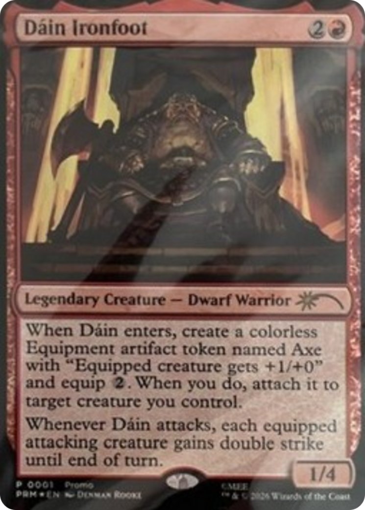 Dain Ironfoot [Media Promos] | Cards and Coasters CA