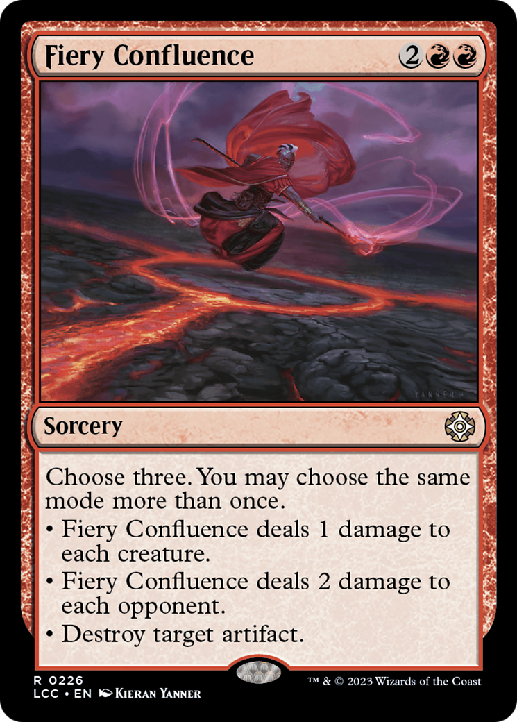 Fiery Confluence [The Lost Caverns of Ixalan Commander] | Cards and Coasters CA