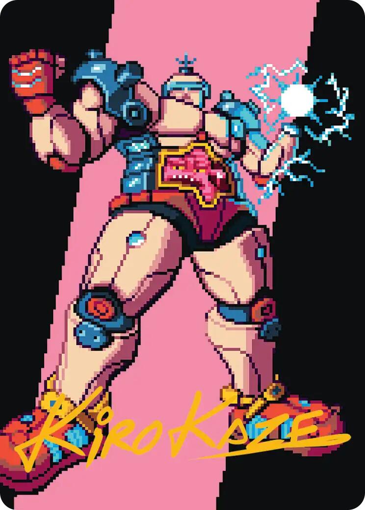 Krang, the All-Powerful Art Card (Gold-Stamped Signature) [Teenage Mutant Ninja Turtles Art Series] | Cards and Coasters CA
