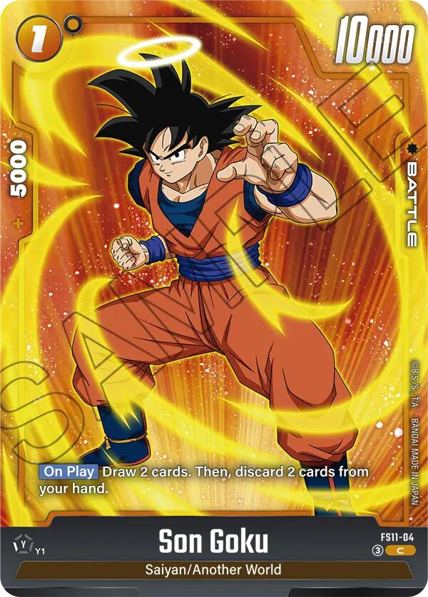 Son Goku (FS11-04) [Starter Deck EX: The Phase of Evolution] | Cards and Coasters CA