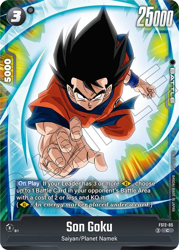 Son Goku (FS12-05) [Starter Deck EX: The Beat of Ki] | Cards and Coasters CA