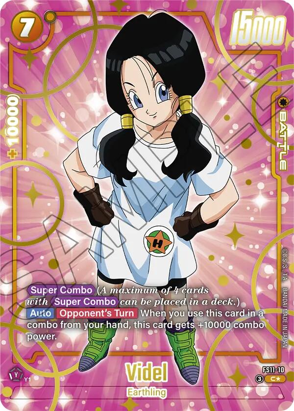 Videl (Gold) [Starter Deck EX: The Phase of Evolution] | Cards and Coasters CA