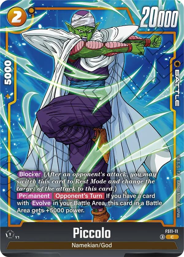 Piccolo [Starter Deck EX: The Phase of Evolution] | Cards and Coasters CA