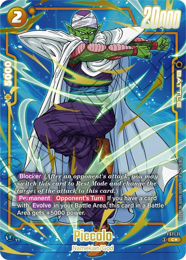 Piccolo (Gold) [Starter Deck EX: The Phase of Evolution] | Cards and Coasters CA
