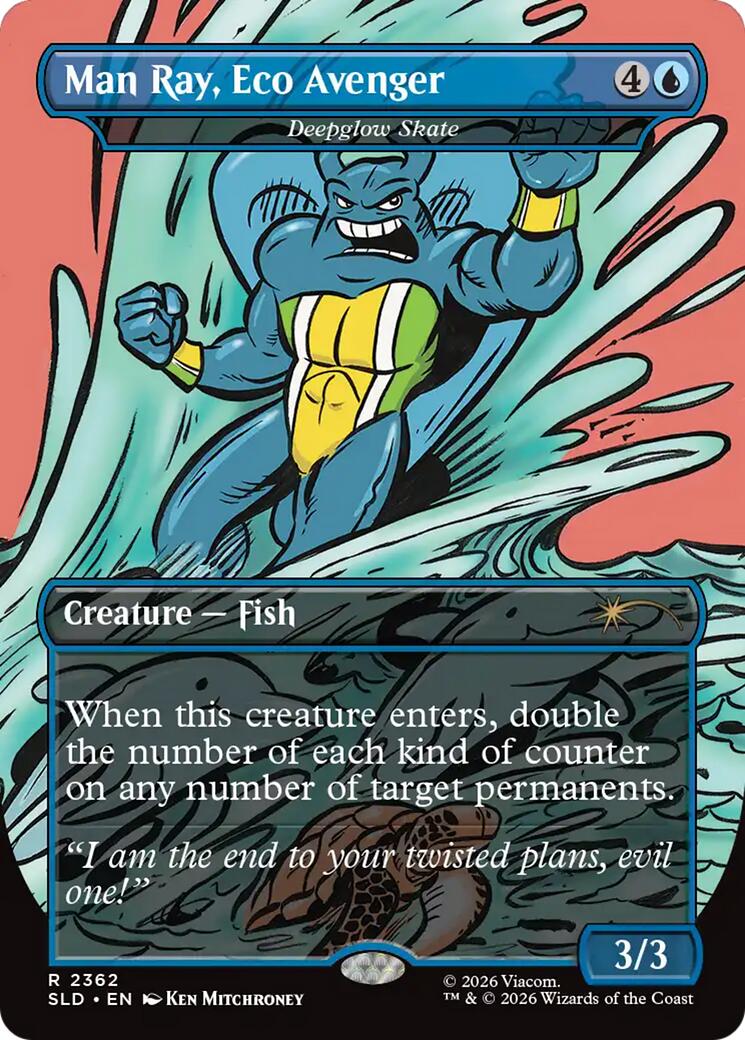 Man Ray, Eco Avenger - Deepglow Skate [Secret Lair Drop Series] | Cards and Coasters CA