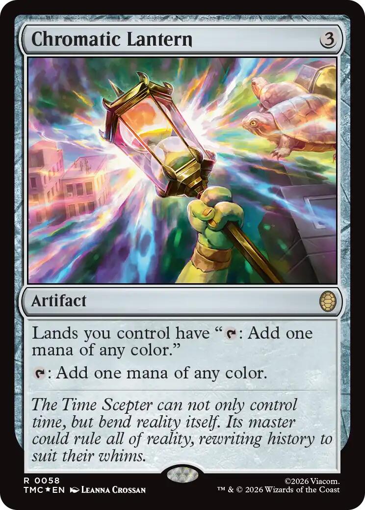 Chromatic Lantern (Surge Foil) [Teenage Mutant Ninja Turtles Commander] | Cards and Coasters CA