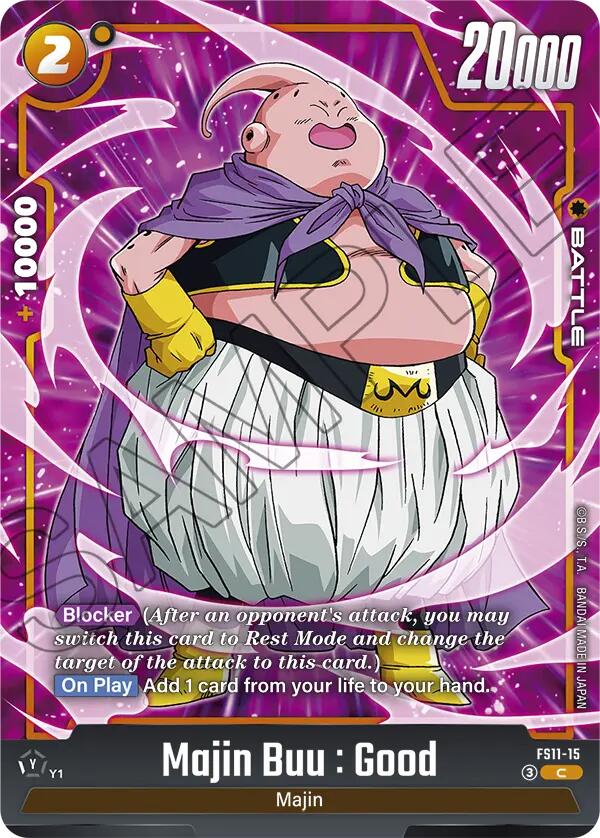 Majin Buu : Good [Starter Deck EX: The Phase of Evolution] | Cards and Coasters CA
