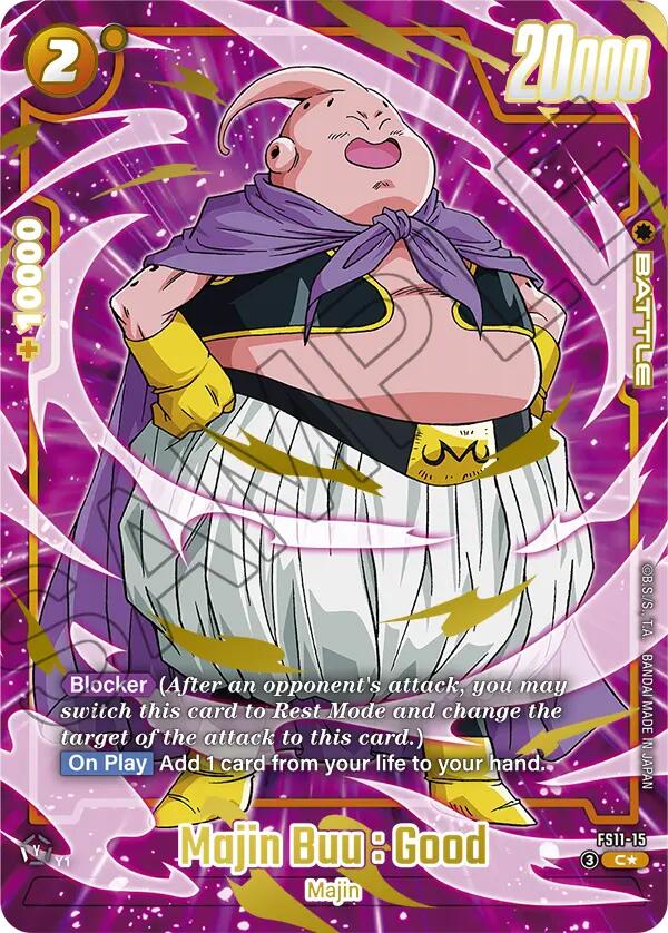 Majin Buu : Good (Gold) [Starter Deck EX: The Phase of Evolution] | Cards and Coasters CA