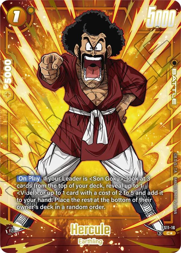Hercule (Alternate Art) [Starter Deck EX: The Phase of Evolution] | Cards and Coasters CA