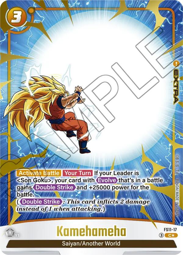 Kamehameha (Gold) [Starter Deck EX: The Phase of Evolution] | Cards and Coasters CA