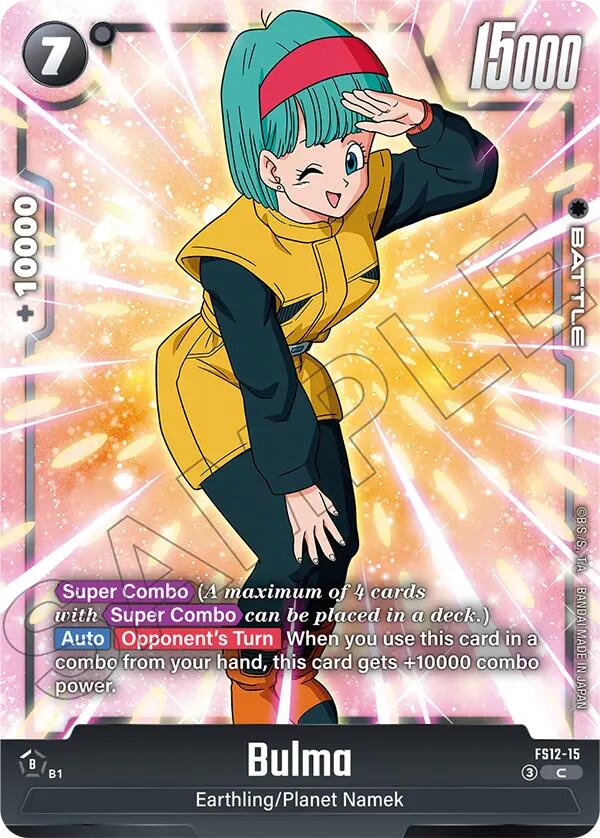 Bulma (FS12-15) [Starter Deck EX: The Beat of Ki] | Cards and Coasters CA
