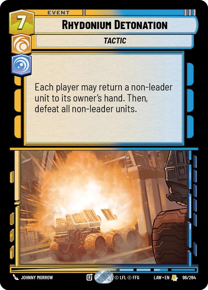 Rhydonium Detonation (96/264) (96/264) [A Lawless Time] | Cards and Coasters CA