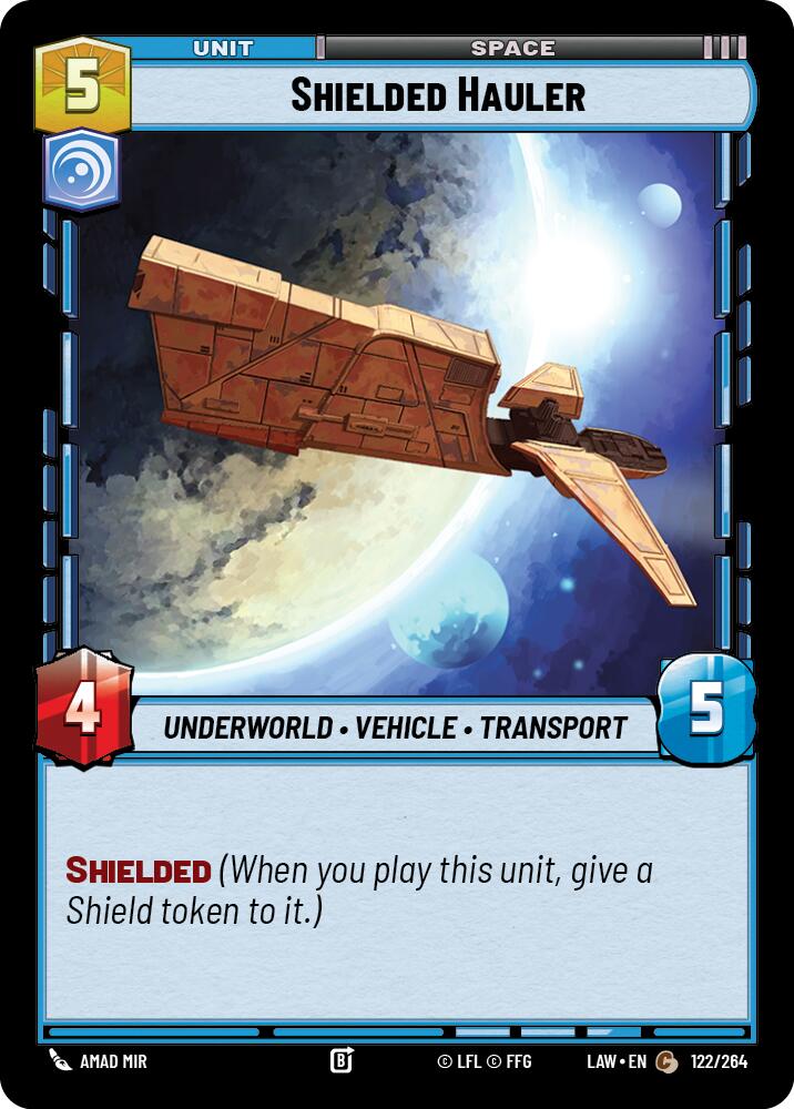 Shielded Hauler (122/264) (122/264) [A Lawless Time] | Cards and Coasters CA