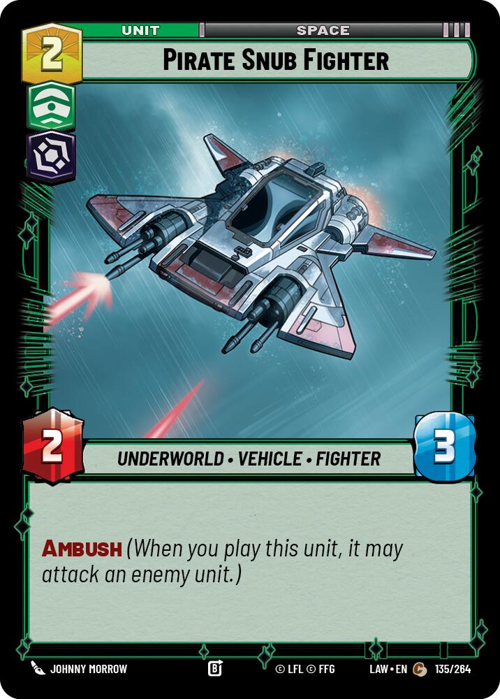 Pirate Snub Fighter (135/264) (135/264) [A Lawless Time] | Cards and Coasters CA