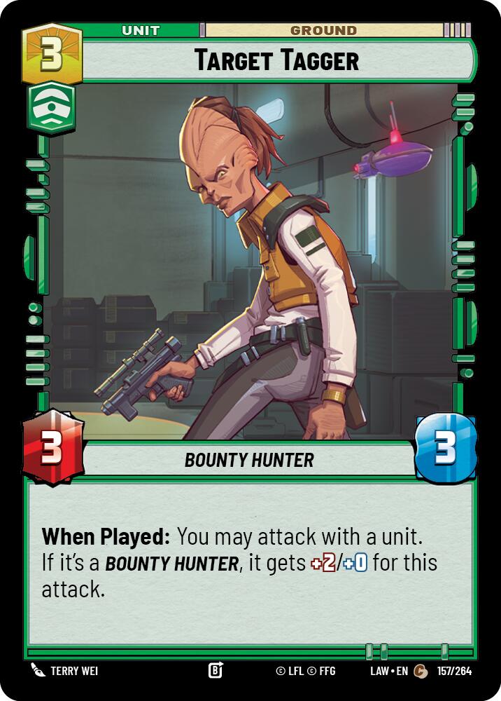 Target Tagger (157/264) (157/264) [A Lawless Time] | Cards and Coasters CA